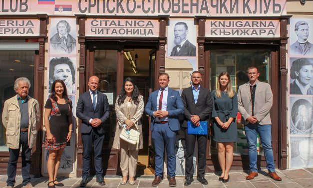 SAVEZ SRBA SLOVENIJE UGOSTIO DELEGACIJU GRADA NOVOG SADA